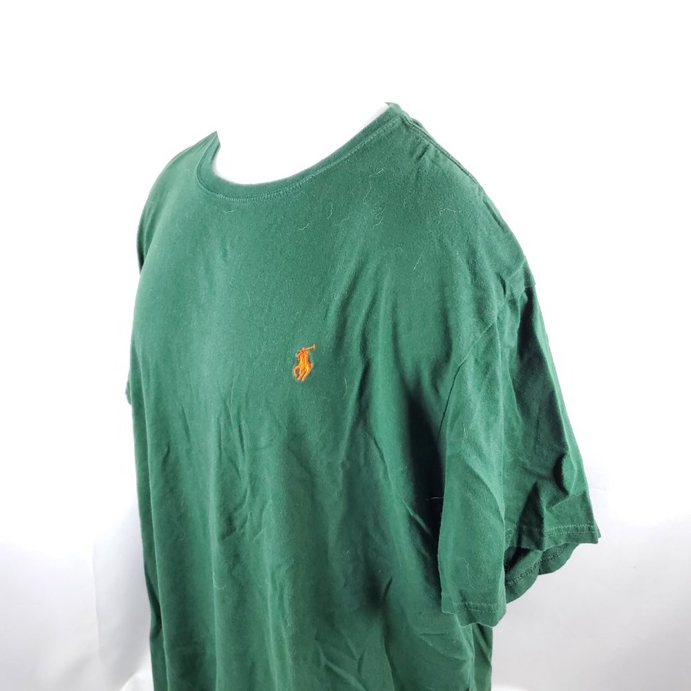Polo Ralph Lauren Mens T-Shirt Sz 2XL S/S Green